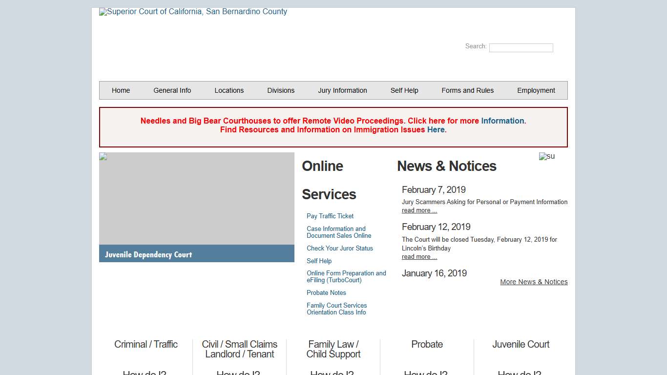 San Bernardino > Home